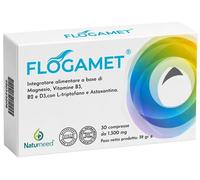 NATURNEED Srl Integratore Flogamet con magnesio e L-triptofano, 30 compresse