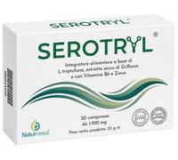 NATURNEED Srl SEROTRYL 30 COMPRESSE 1,1 MG SENZA GLUTINE NATURALMENTE PRIVO DI LATTOSIO