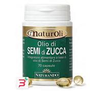 NATURANDO Semi Di Zucca 70 Capsule - Integratore per le vie urinarie