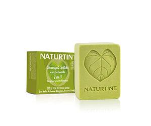 Naturtint | Shampoo Solido Uso Frequente 2 in 1 | Shampoo in Barra + Balsamo | Idrata, Ripara e Ringiovanisce | Capelli più Brillanti e Forti | 99% Ingredienti Naturali | ECOCERT | 75ml