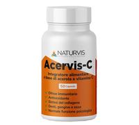 Naturvis Integratore Acervis C con Vitamina C e Acerola, 50 capsule