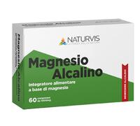 Naturvis Integratore Magnesio Alcalino citrato, 60 compresse