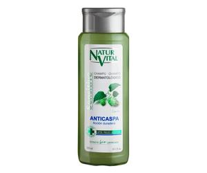 NaturVital Champú Sensitive Anticaspa Dermatológico | Sin Parabenos - 300 ml