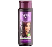 NaturVital ColourSafe - Shampoo Borgogna con Keratina, ravviva il colore, rinforza e protegge - 300 ml