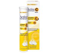 NATURWAREN ITALIA Srl Integratore Theiss C-Maxi vitamina C e zinco, 20 compresse
