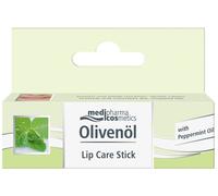 Medipharmacosmetics Lip Care Stick - Burrocacao Labbra Secche e Screpolate 4,8 g - Balsamo Labbra Idratante e Riparatore con Vitamina E, Olio di Oliva e Menta