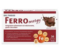 Dr. Theiss Ferro Energy Compresse Masticabili Gusto Cioccolato 16,8 g