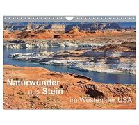 Naturwunder aus Stein im Westen der USA (Wandkalender 2026 DIN A4 quer), CALVENDO Monatskalender: Überwältigende Felslandschaften in den einzigartigen Canyons und Nationalparks der USA