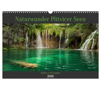 Naturwunder Plitvicer Seen (Wandkalender 2026 DIN A3 quer), CALVENDO Monatskalender: Eine Reise in den Nationalpark Plitvicka Jezera