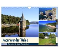 Naturwunder Wales (Wandkalender 2026 DIN A4 quer), CALVENDO Monatskalender: Paradies für Natur-Romantiker