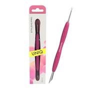 Natury Nails STALEKS PRO spingi cuticole con manico in gomma siliconica, acciaio inossidabile, UNIQ 11/2