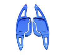 NATWEE Compatibile con A1 per A4 S4 per Avant A5 S5 per Sportback per Sline 2021 2022 2023 2024 Accessori di Estensione del Cambio al Volante Dell'auto Palette per Volante(Blue)