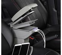 NATWEE Compatibile con Fiat per Panda per Cross 4x4 Scatola Bracciolo per Auto Scatola Portaoggetti Bracciolo Console Centrale Parti di Ricambio(5)