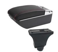 NATWEE Compatibile con Fiat per Panda per Cross 4x4 Scatola Bracciolo per Auto Scatola Portaoggetti Bracciolo Console Centrale Parti di Ricambio(3)