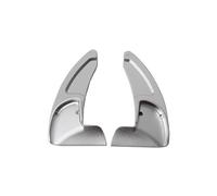 NATWEE Compatibile con Jeep per Grand per Cherokee 2014 2015 2016 2017 2018 2019 2020 Paddles per Cambio Auto in Alluminio Volante Shift Paddle Gear Shifter Extension Palette per Volante(Silver)