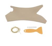 NATWEE Maniglia della portiera dell'auto Car Interior Door Panel Handle Pull Trim Cover Compatibile Con W204 S204 2007 2008 2009 2010 2011 2012 2013 2014(Left-Beige)