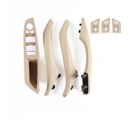 NATWEE Maniglia della portiera dell'auto Gruppo Maniglia Interna Porta Interna Con Guida A Sinistra Set Avvolgente Originale Compatibile Con BMW Serie 5 F10 F11 F18 2010-2017(RHD-beige)