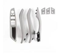 NATWEE Maniglia della portiera dell'auto Gruppo Maniglia Interna Porta Interna Con Guida A Sinistra Set Avvolgente Originale Compatibile Con BMW Serie 5 F10 F11 F18 2010-2017(RHD-grey)