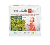 Naty Pannolini Eco Usa e Getta, Per pelli sensibili, Taglia 4+ 9-20 kg, 1 Pacco (24 Pannolini)