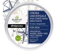 NATYR - Altromercato - Crema universale uomo - viso corpo mani - idratante - bio - 100 ml