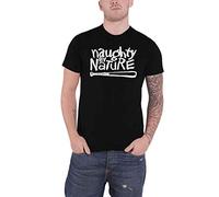 Naughty by Nature Maglietta OG Logo Unisex Black M