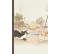 Naughty Cat Series: "3am Zoomies" Hardback Notebook- 200 Pages - Funny Cat Journal for Cat Lovers - Cute Aesthetic Diary with Mischievous Kittens Illustration - Perfect Gift for Cat Lovers