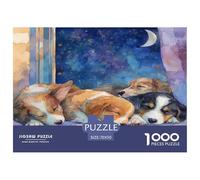 Naughty Cutep Puppy 1000 Pezzi Puzzle Classici Per Adulti E Bambini A Partire Da 12 Anni Giochi Rilassamento E Intelligence Perfetto Per Appassionati Di Esperti - Regalo Per Amore E Amico 70x50cm/100