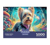 Naughty Cutep Puppy 1000 Pezzi Puzzle Classici Per Adulti E Bambini Da 14 Anni E Più Giochi Del Cervello Perfetto Per Appassionati Di Esperti - Regalo Per Amore E Amico 70x50cm/1000pcs