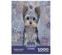 Naughty Cutep Puppy Jigsaw Puzzle,1000 Pezzi Classici, Per Adulti E Bambini Da 14 Anni E Più Giochi Del Cervello Perfetto Per Appassionati Di Esperti - Regalo Per Amore E Amico 38x26cm/1000pcs