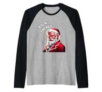 Naughty Santa, Big Nick Energy è in Città. Maglia con Maniche Raglan
