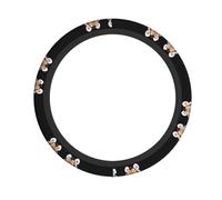 Naughty Tiger, coprivolante con stampa di tigre da 38,1 cm, universale, antiscivolo, assorbe il sudore,