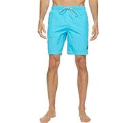 Nautica 19" Full Elastic Solid Trunk Nuoto, Calypso Blue, Large Uomo