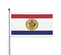 Nautica Bandiera Mobile Alabama Resistente Alle Intemperie Bandiera Verticale Garden Appendere Decorazioni Da Giardino Per Festa Strada Cortile 3X5 Ft