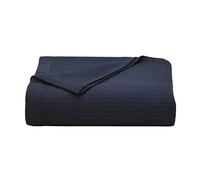 Nautica Blanket Biancheria da Letto in Cotone di Peso Medio, Decorazione per la casa per Tutte Le Stagioni, Marina Militare, Coppia