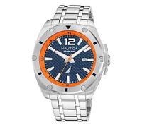 Orologio Uomo NAUTICA TIN CAN BAY NAPTCS220 Bracciale Acciaio Blu Sub 100mt