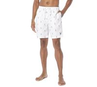 Nautica, Costume da Bagno Standard da Uomo, ad Asciugatura Rapida, con Stampa ad Ancora, Classico