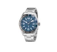Nautica Finn World Recycled NAPFWS307 Men’s 3-Hand Watch - Blue Dial, 44 mm
