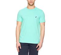 Nautica Maglietta Girocollo da Uomo a Maniche Corte, Menta Primavera, S