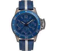 Nautica Men's Bayside Multi NAPBSF919 Blue Cloth Quartz Fashion Watch