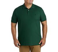 Nautica Men's Big And Tall Classic Fit Short Sleeve Solid Performance Deck Polo Shirt