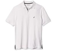 Nautica Men's Big and Tall Classic Fit Short Sleeve Solid Performance Deck Polo Shirt