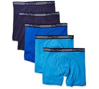 Nautica Men's Classic Cotton Boxer Brief Multipack
