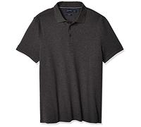 Nautica Men's Classic Fit Short Sleeve Solid Soft Cotton Polo Shirt, Charcoal Heather X-Large