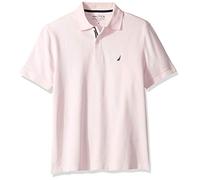 Nautica Men's Classic Short Sleeve Solid Polo Shirt, Cradle Pink, Small
