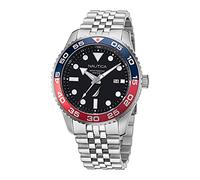 Nautica Men's Quartz Stainless Steel Strap, Silver, 22 Casual Watch (Model: NAPPBF139)