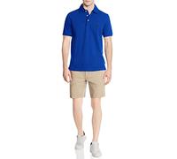 Nautica Men's Short Sleeve Solid Stretch Cotton Pique Polo Shirt, Bright Cobalt, X-Large