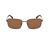 NAUTICA Men's Sunglasses N102SP - Matte Brown with Brown Solid Polarized Lens