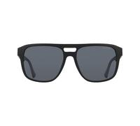 Nautica Men's Sunglasses N918SP - Matte Black with Solid Smoke Polarized Lens