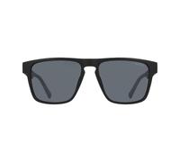 Nautica Men's Sunglasses N920SP - Matte Black with Solid Smoke Polarized Lens