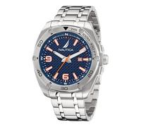 Orologio Uomo NAUTICA TIN CAN BAY NAPTCF203 Bracciale Acciaio Blu Sub 100mt